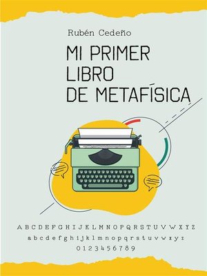 cover image of Mi Primer libro de Metafísica
